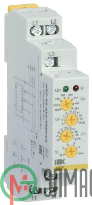 Реле фаз ORF 05 3ф 220-460В AC IEK ORF-05-220-460VAC