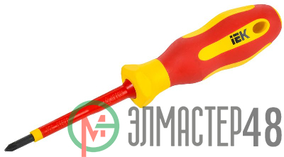 Отвертка диэлектрическая PZ1х80 Т2 ARMA2L 5 IEK A2L5-SC30-T2-PZ-10-080