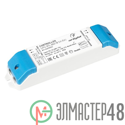 Контроллер плавного включения SPV-SS-48018 DC/DC 12-48В 18A IP20 пластик Arlight 032555(1)
