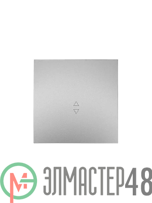 Выключатель проходной 1-кл. СП ZIMA IP20 10А безвинт. зажим сер. матов. LEZARD 704-7488-105QC