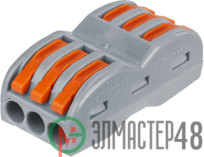 Клемма монтажная 14 220 NTC-R-3х3-6-50 (уп.50шт) NAVIGATOR 14220