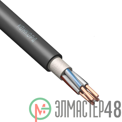 Кабель ППГнг(А)-HF 4х2.5 (N) 0.66кВ (м) Конкорд 4707