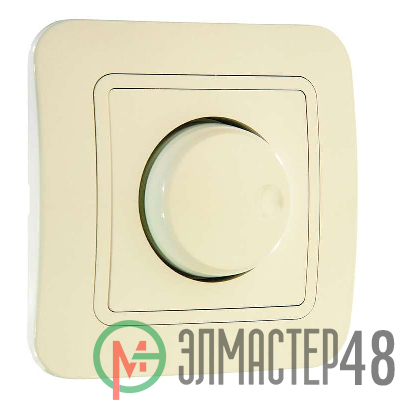 Светорегулятор СП 600Вт Lillium крем/крем Makel 70211
