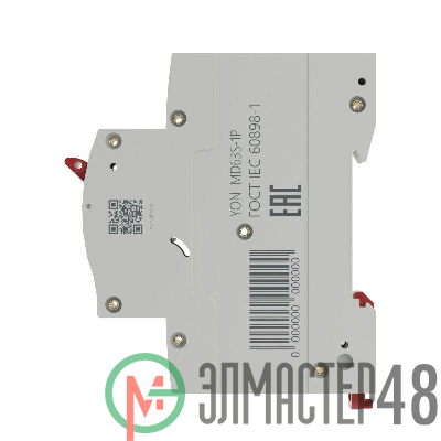 Выключатель автоматический модульный 1п B 40А 4.5кА YON max MD63S YON MD63S-1PB40