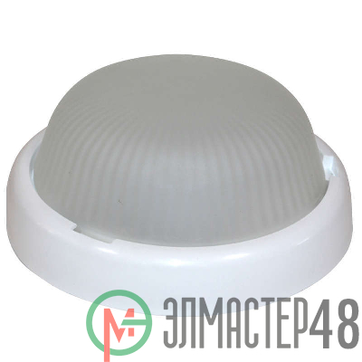 Светильник ДБО "Аква 200" LED 9Вт 5000К IP44 мат. (груп. упак.) Элетех 1030450284
