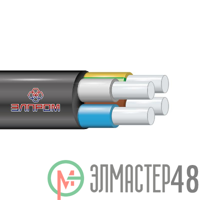 Кабель АВВГ 4х6.0 (м) ЭлПром НТ000002621