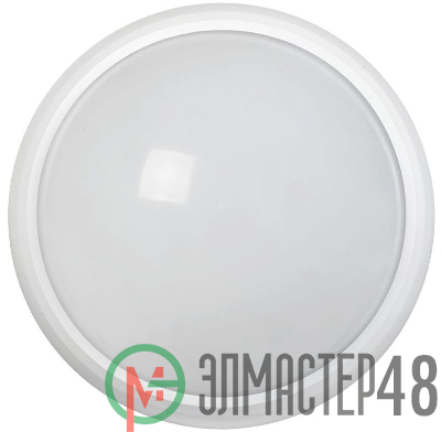 Светильник светодиодный ДПО 5032Д 12Вт 4000К IP65 круг бел. с ДД ИЭК LDPO1-5032D-12-4000-K01