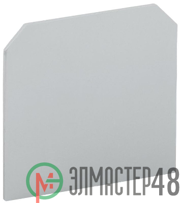 Заглушка для КВИ-2.5кв.мм сер. IEK YZN30D-ZGL-002-K03