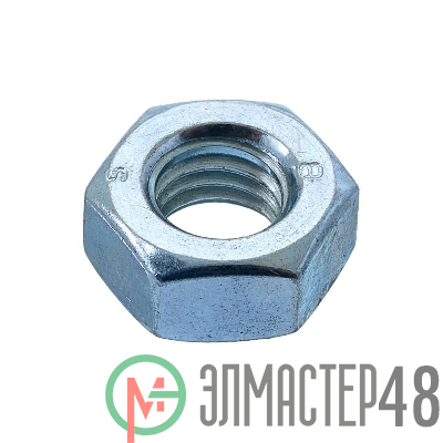 Гайка М12 DIN 934 цинк (уп.30шт) (кор.) СТРОЙМЕТИЗ UTORM3030073