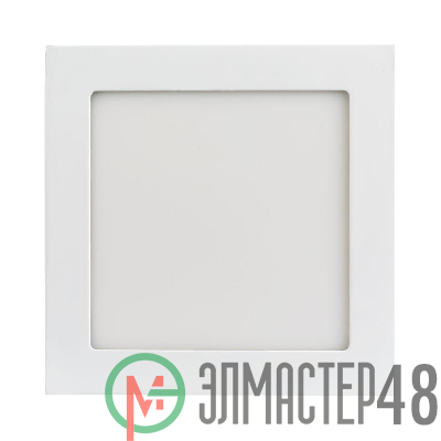 Светильник светодиодный DL-172x172M-15W Warm White IP40 металл Arlight 020133
