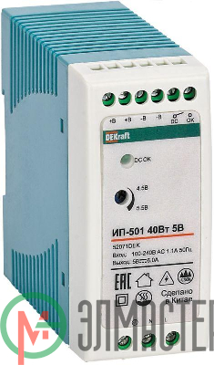 Источник питания импульсный 40Вт 12В 3.33А ИП-501 DEKraft 52072DEK