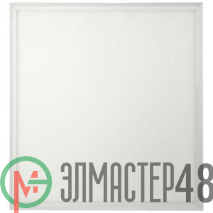 Светильник светодиодный SPL-5-40-4K (W) NationStar 595х595х8 40Вт 2800лм 4000К IP40 Ra>80 панель ультратонкая бел. (без драйвера) ЭРА Б0026962