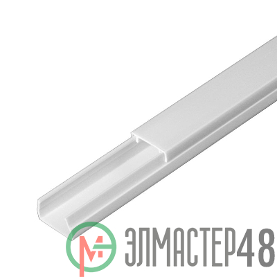 Кабель-канал 15х10 L2000 с двойн. замком бел. Промрукав PR.0325201