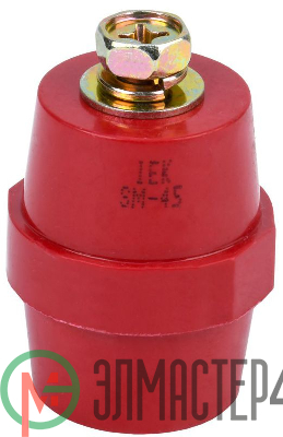 Изолятор SM45 (М8) силовой с болтом IEK YIS11-45-14-B