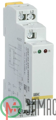 Реле фаз ORF 03 3ф 220-460В AC IEK ORF-03-220-460VAC