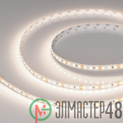 Лента светодиодная RT-A120-8mm 12V Day 4000К 9.6Вт/м IP20 2835 открыт. (уп.5м) Arlight 012341(2)