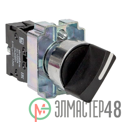 Переключатель BD-21 2P короткая рукоятка EKF xb2-bd21