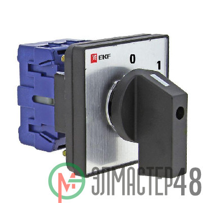 Переключатель кулачковый ПК-1-11 1П 25А "0-1" EKF pk-1-11-25