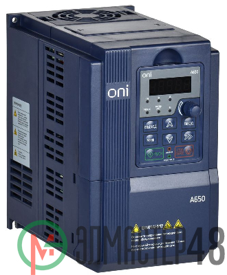 Преобразователь частоты A650 380В 3Ф 7.5кВт 17А M ONI A650-33E075TM
