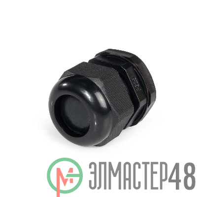 Ввод кабельный пластиковый PG 63 (42-50 мм) черн. (уп.5шт) Fortisflex 89070