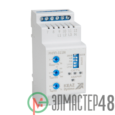 Реле напряжения OptiDin РНПП 311М УХЛ3.1 КЭАЗ 114060