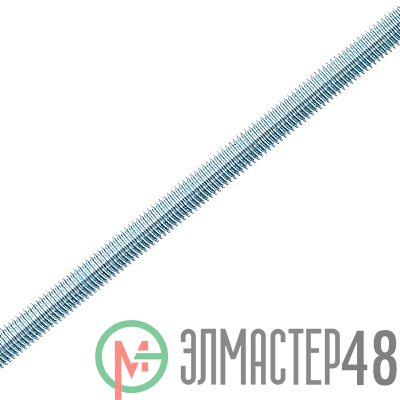 Шпилька резьбовая М14х1000 DIN 975 класс прочн. 4.8 цинк СТРОЙМЕТИЗ УТОРМ966661