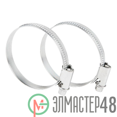 Хомут стальной червячный 40-60 (Россия) Rexant 07-0640