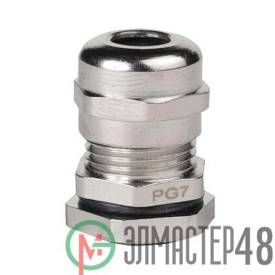 Сальник PGM07 d5-6мм IP68 метал. КЭАЗ 350594