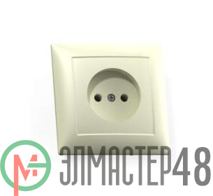 Розетка 1-м СП Селена 16А IP20 РС16-369 сл. кость Кунцево 8145