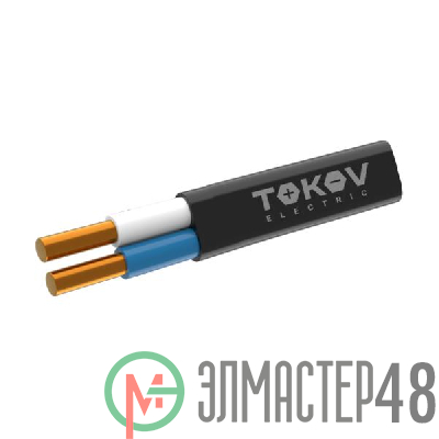 Кабель TOKOV ELECTRIC ППГ-Пнг(А)-HF 2х1.5 ОК (N) 0.66кВ (уп.100м) ТХМ00409091