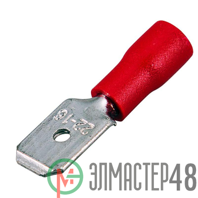 Клемма плоская изол. (штекер) (VM 1.25-250) REXANT 08-0313