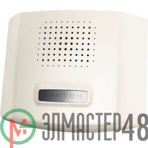 Звонок проводной Рондо трель 220В 80-90дБА бел. Тритон РН-03