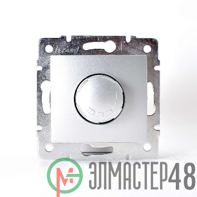 Механизм светорегулятора СП 800Вт KARINA серебро мат. LEZARD 707-4388-115