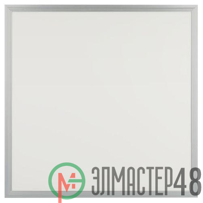 Светильник SPL-510-S-65K-040 IP40 595х595х8 40Вт 3420лм 6500К без драйвера панель сер. Эра Б0048924