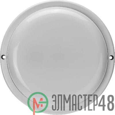 Светильник светодиодный 90 345 OBL-R4-12-4K-WH-IP65-LED-SNRM с микроволновым датчиком ОНЛАЙТ 90345