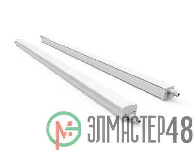 Светильник светодиодный ДСП WP 10 C 36W OP 865 L1200 EL 1200х62х57мм 36Вт 6500К IP65 бел. Русский Свет 18071023336