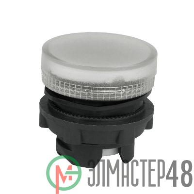 Головка сигнальной лампы OptiSignal D22 A5-L-1 бел. пластик ZB5AV013 КЭАЗ 332300