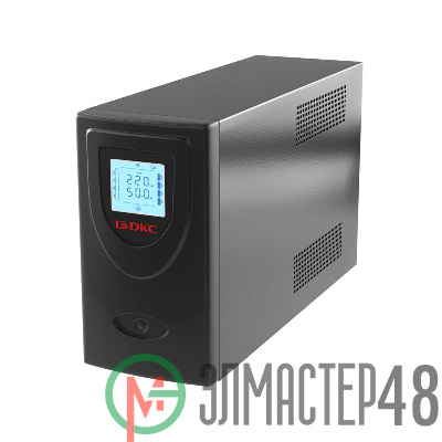 Источник бесперебойного питания ИБП Info LCD 2000В.А IEC (2) Schuko (2) USB + RJ45 DKC INFOLCD2000SI