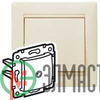 Механизм розетки TV СП Valena 2400мГц сл. кость (DIY-упак.) Leg 695618