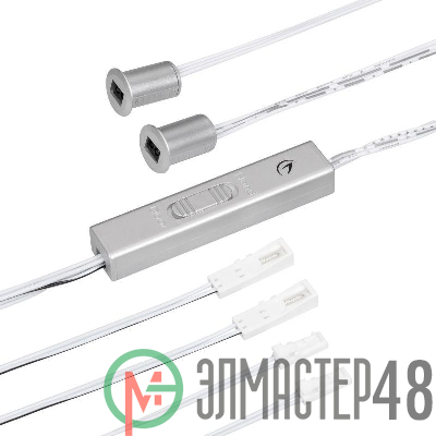 ИК-датчик SR-PRIME-RECESSED-IRD/H-R11-SL (12-24В 48-96Вт DOOR/HAND) IP20 пластик Arlight 046466