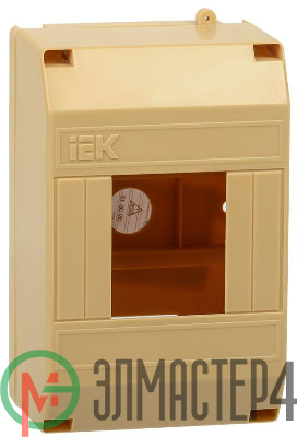 Корпус ОП КМПн 1/4 Krepta 3 IP20 для 4-х авт. выкл. пластик. сосна IEK MKP31-N-04-30-135-S