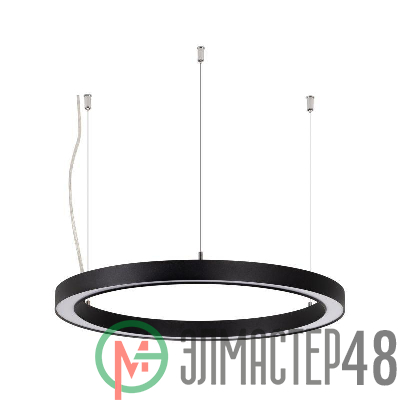 Светильник светодиодный SP-CIRCLE-HANG-O3535-D500-30W Warm3000 (RAL9005 120 deg 230В) IP40 LED алюм. Arlight 049360