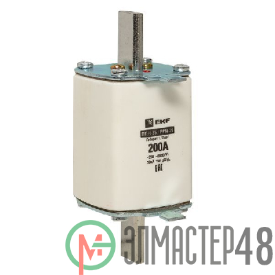 Вставка плавкая ППН-35 200А габарит 1 EKF fus-35/250/200