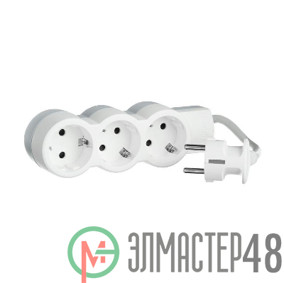 Удлинитель 3х5м с заземл. 16А IP20 "Стандарт" ПВС 3х1.5 Leg 695003