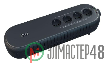 Источник бесперебойного питания WOW 300 165Вт 300В.А черн. POWERCOM 41484