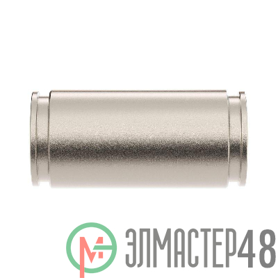 Муфта труба-труба d20мм IP66/IP67 никелированная латунь DKC 6110-20N
