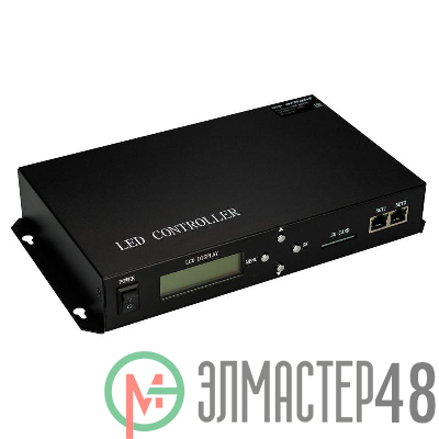 Контроллер HX-801TC (122880pix 220В SD-карта) Arlight 022187