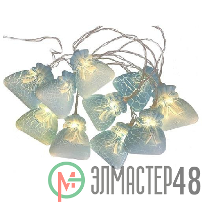 Гирлянда "Мешки" ILD-16WW-BG 16LED 22м IP20 220В теплый бел. SHLights 4690601047250