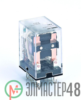 Реле промежуточное ПР-102 5А 24В DC 2 конт. с LED-индикацией DEKraft 23838DEK