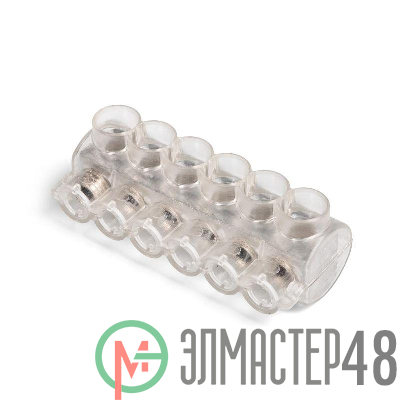 Клеммник 6-и контактный KE10.506 (AL 10-50/Cu 2.5-35) КВТ 88977